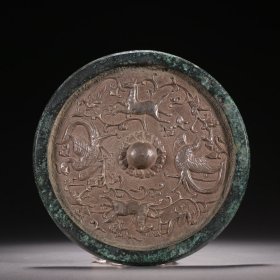 汉 兽纹铜镜