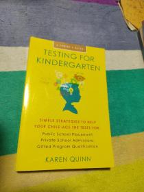 Testing for Kindergarten