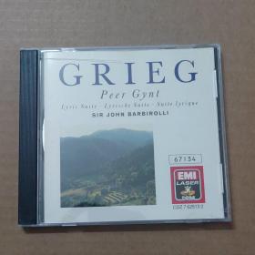 CD：GRIEG:PEER GYNT/LYRIC SUITE   BARBIROLLI