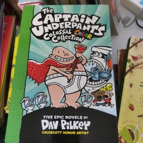 内裤超人原版小说5册合售 The Captain Underpants