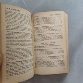 Bürgerliches Gesetzbuch《民法典》