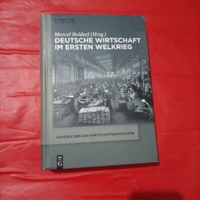 Marcel Boldorf(Hrsg.)DEUTSCHE WIRTSCHAFT IM ERSTEN WELKRIEG 版权页被撕