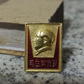 #24022011，毛主席纪念章，正面毛主席头像，字毛主席，背面字济南市革命委员会赠1967年1月24日，铝制，品如图。