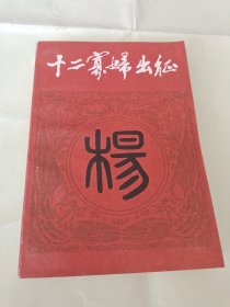 长篇章回绣像评书《十二寡妇出征》三十回