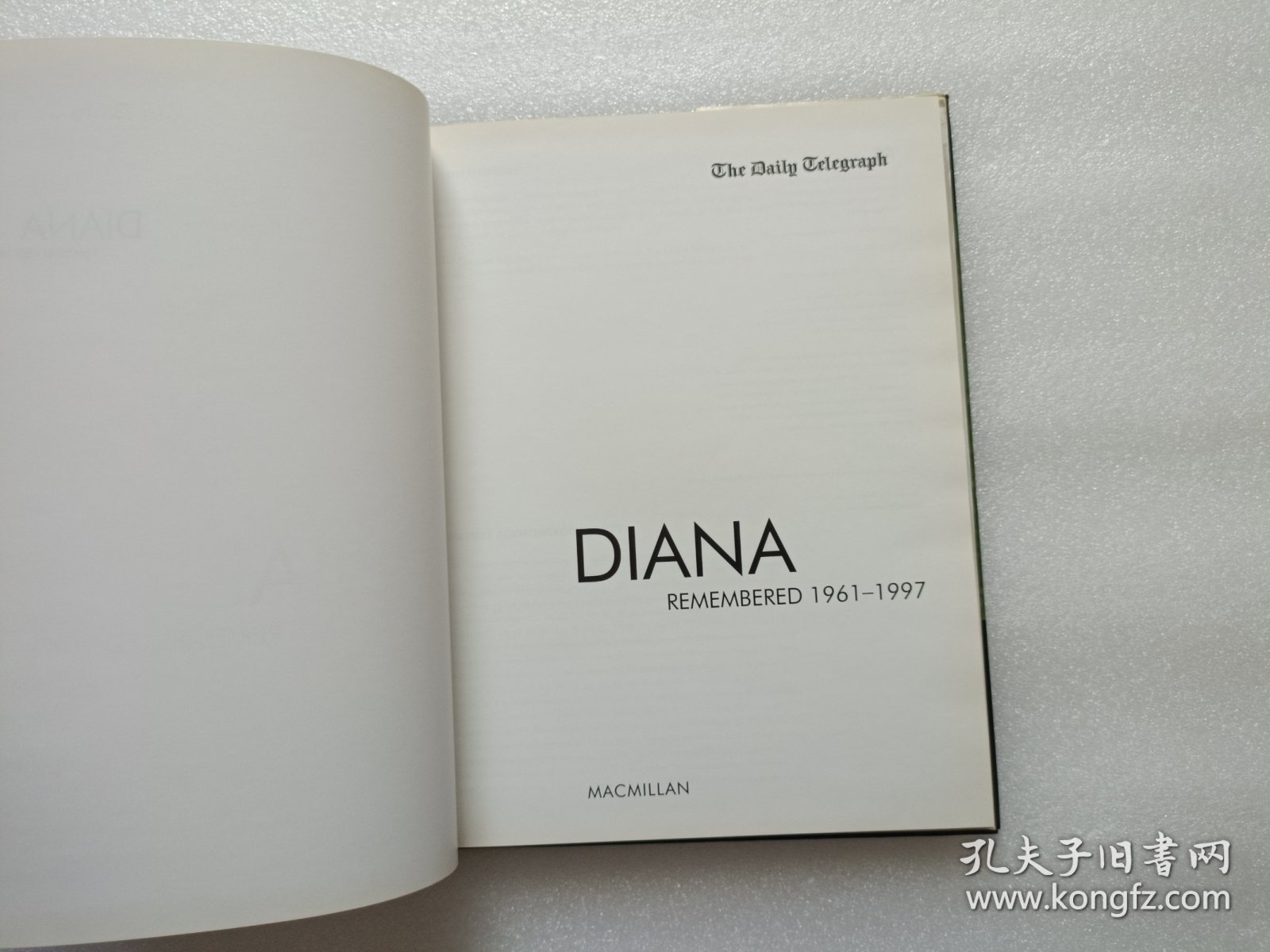 Diana Remembered 1961-1997 精装本