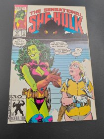 1992年英文漫威原版漫画 Marvel Comics Sensational She-Hulk #42 女浩克 女绿巨人 16开