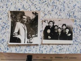 1977年（北京）关梦舟、张盛英、朱风扬（赠送）常州廖述善（伟人照片共3张）7.5*6、8*7.5、20*15cm！