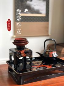 金莳绘｜全新岁寒叁友屠苏酒器套装