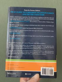 现货 估值评估 Valuation + DCF Model Download: Measuring and Managing the Value of Companies 英文原版 价值评估：公司价值的衡量与管理