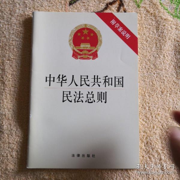 中华人民共和国民法总则（附草案说明）