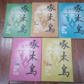 啄木鸟杂志，1984年全6期(5册)