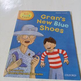 Gran's  New   Blue  shoes