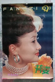 上世纪挂历画1993年芳姿 明星美女 全13张 郑爽、刘赫男、王志夏、黄超、金梦、周笑莉、伍宇娟、普超英