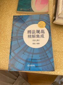 刑法规范精解集成（第七版）（有塑封，有污渍）
