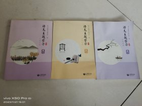 语文主题学习九年级上册4、5、6、册3册