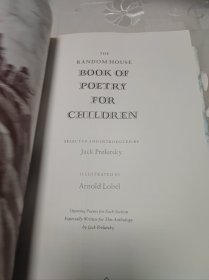 The Random House Book of Poetry for Children