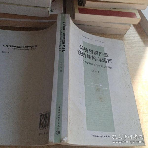 环境资源产业经济结构与运行：西部民族地区的创新工程研究