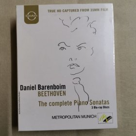 贝多芬钢琴奏鸣曲/全集 1-32 巴伦博伊姆 Barenboim 精装3碟25G
