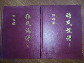 德善堂《张氏族谱》上下（16开精装952页）