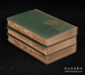 汤姆·琼斯的历史，精装描金毛边本一套三册全。亨利·菲尔德的代表作，英国18 世纪小说的最杰出巨著。