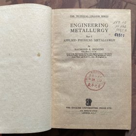 ENGINEERING METALLURGY (part one)冶金工程学