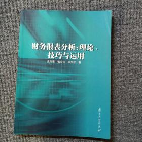 财务报表分析:理论、技巧与运用