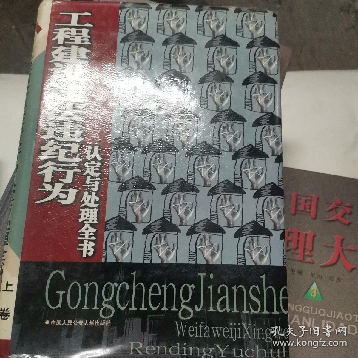 工程建设违法违纪行为认定与处理全书  上，下两本