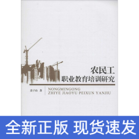 农民工职业教育培训研究