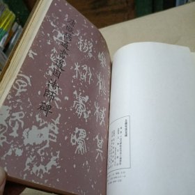 历代碑帖法书选:泰石鼓文，清杨沂孙篆书，爨宝子碑，爨龙颜碑，唐张旭书古诗四帖，晋王献之洛神赋十三行，北魏张猛龙碑，唐欧阳通书道因法师碑，唐欧阳询书九成宫醴泉铭，苏轼行书字帖，文征明小楷习字帖（11本合）