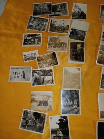 原20集团军江苏松江女子中学张景玉抗美援朝系列照片52张合出。