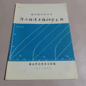 磁河横山岭水库降雨经流关系初步分析1978.6.