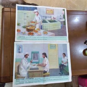 中华人民共和国食品卫生法（试行）宣传挂图（1一30缺第8，9）共28张合售