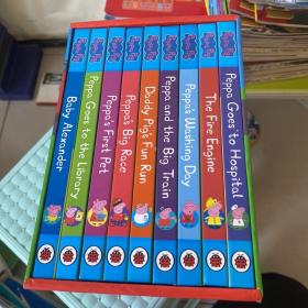 Peppa Pig - 粉红猪小妹系列图书 The Fire Engine and other stories 精装共9册