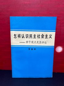 怎样认识民主社会主义——若干观点及其评论