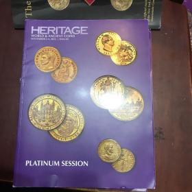美国HERITAGE拍卖公司（HA）拍卖图录 世界古钱币2022  纽约专场