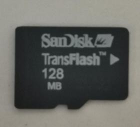 SANDISK 128M内存卡 内含：席琳迪翁 经典+精选 MP3 ( CD）