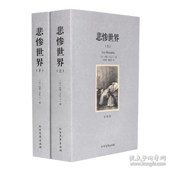 世界文学名著:悲惨世界(全译本)(套装共2册)