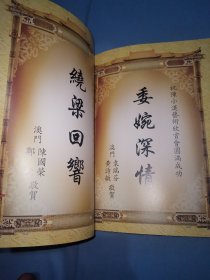 陈小汉艺术欣赏会+节目单宣传单+广州中山纪念堂入场券两张