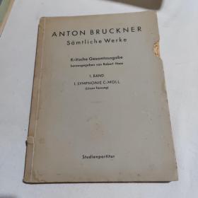 ANTON BRUCKNER  Sämtliche Werke  Kritische Ges