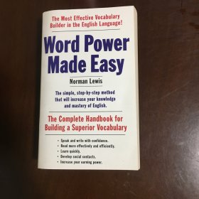 Word Power Made Easy: The Complete Handbook for Building a Superior Vocabulary 英文原版