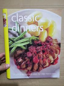 英文书 classic dinners everyday cookbook 经典晚餐