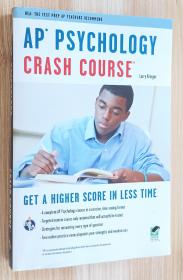 英文书 AP® Psychology Crash Course  by Larry Krieger (Author)