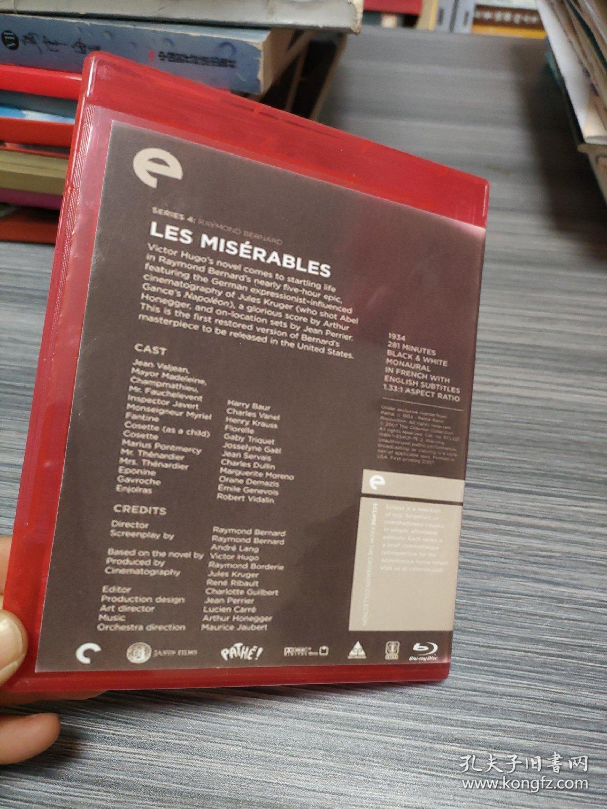 DVD收藏：les miserables（2碟）瀚C5