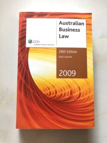 Australian Business Law（28st Edition Paul Latimer）2009 英文原版書