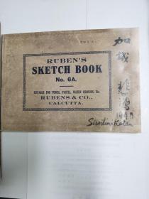 ruben's sketch book加成悲鸿1940一路芬芳—徐悲鸿的印度故事