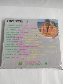 Love songs 钟爱一生 4 CD 光盘 全新未拆封