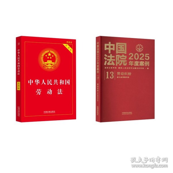 中华人民共和国劳动法 实用版+中国法院2025年度案例(13)劳动纠纷 含社会保险纠纷