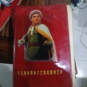 毛主席的革命路线文艺胜利万岁，笔记本