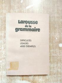 Larousse de la grammaire