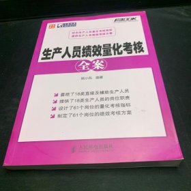 生产人员绩效量化考核全案